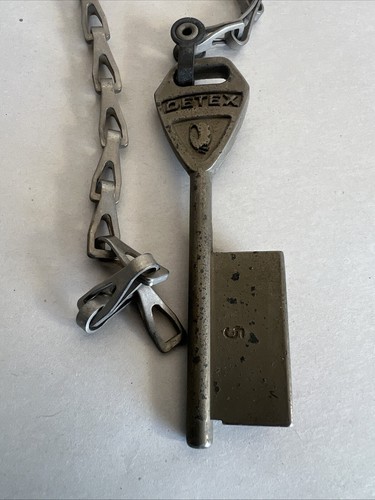 Vintage Detex Watchclock Watchman Clock Guard Key Station Guardsman Newman #5