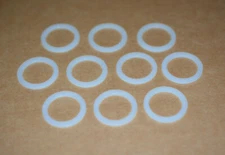 (10) Nylon Power Valve Gaskets Reusable Non Stick Style Fits: Holley Carburetor