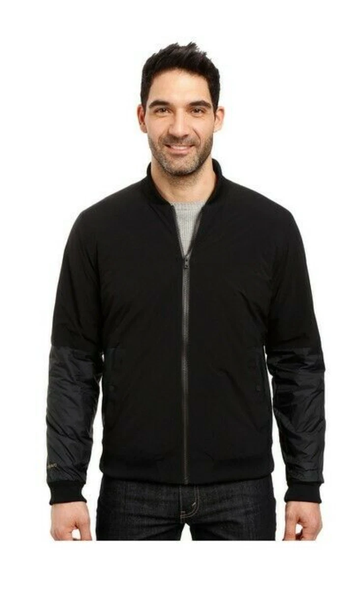 ZeroGrand L22809 Mens Black Coat Mountain Hardwear Bomber Jacket Size XL |  eBay