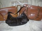 Lot of 4 Womens Purses/Handbags 1 Chaps 1 Fossil 2 Vintage Vgc