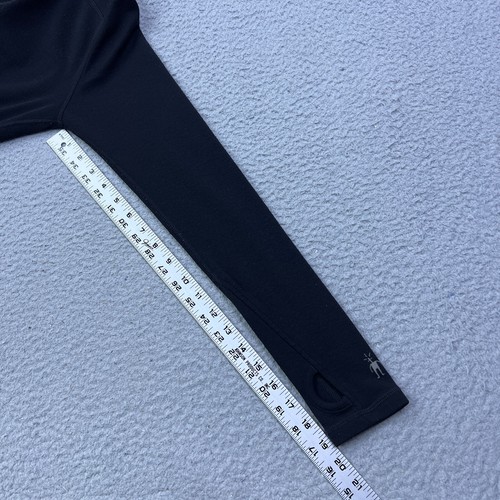 Smartwool Women's Midweight Hoody Small Black 100% Merino Wool 1/2 Zip Pullover* - Picture 9 of 11