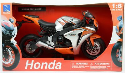 Honda CBR1000RR 1/6モデル 1:6 HONDA CBR1000RR (REPSOL) STREET BIKE MODEL\TOY - Walmart.com