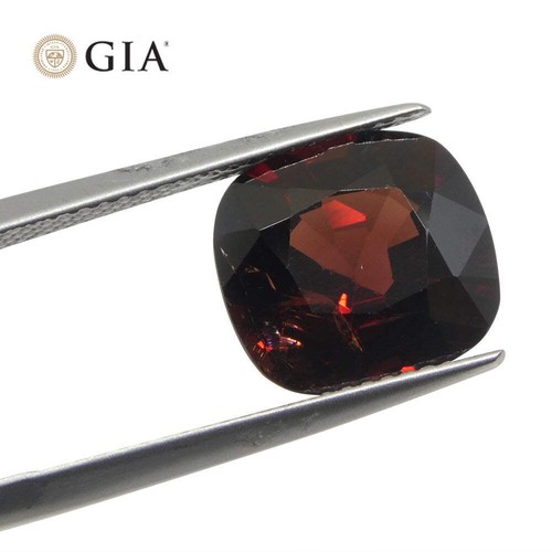 6,43ct Kissen Roter Spinell GIA Zertifiziert Burma (Myanmar) Unbeheizt - Bild 13 von 16