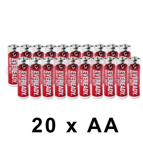 Eveready Heavy Duty AA AAA Carbon Zinc Batteries Battery Bulk 1.5V - Picture 5 of 9