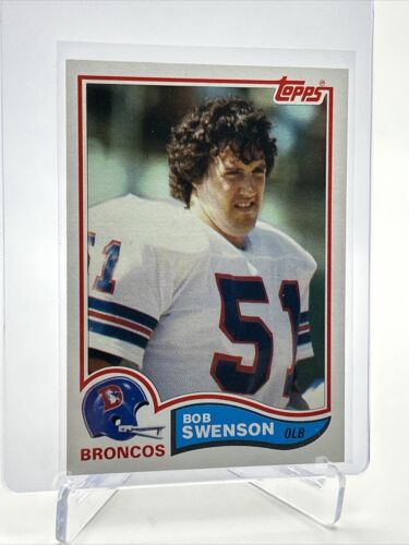 1982 Topps Bob Swenson Rookie Football Card #87 NM-MT FREE SHIPPING - Picture 1 of 3