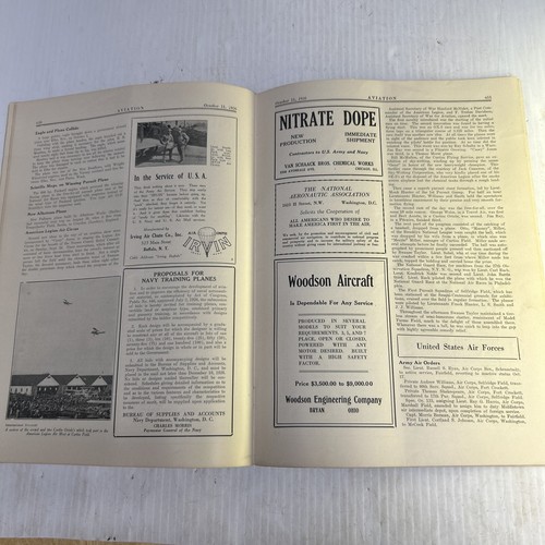 Aviation Magazine. 1926. Navy Vought UO-1. Scout Cruiser. Strength of Metal Wing - Picture 20 of 21