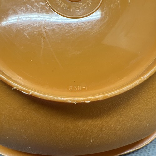 TUPPERWARE Servalier Bowls 836 838 840 No Lids Harvest Orange Yellow - Bild 16 von 21
