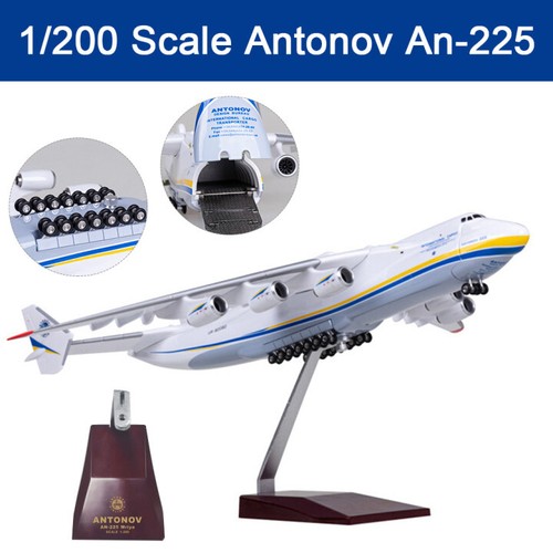 1/200 Antonov Ukraine An-225 Flugzeug Strategic Transport Resin Flugzeug Modell - Bild 1 von 12