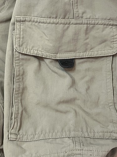 Columbia GRT Convertible Pants Mens XL Green Nylon Cargo Packable Hiking Outdoor - 第 14/17 張圖片