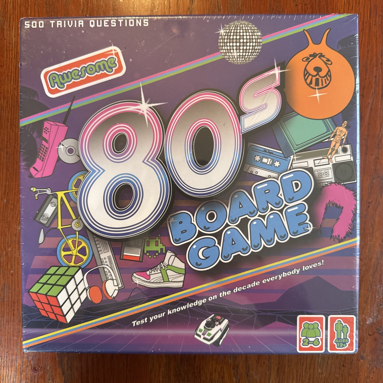Awesome 80s Board Game Brand New Nostalgic Retro Music Film TV 500 TRIVIA