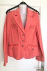 attraktive Jacke/Blazer, sportlich-elegant, orange , Jeans, BIANCA, 36/S