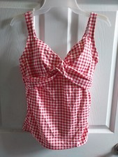 lands end swim top womens size 6.
