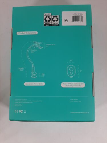 Birdfy Photo Kit for Bird Feeder, Phone Holder & 2-Bluetooth Remote Controls - Photo 9 sur 9