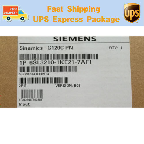 6SL3210-1KE21-7AF1 Siemens Inverter Drive UPS Express 6SL32101KE217AF1 New GQ - Picture 2 of 3