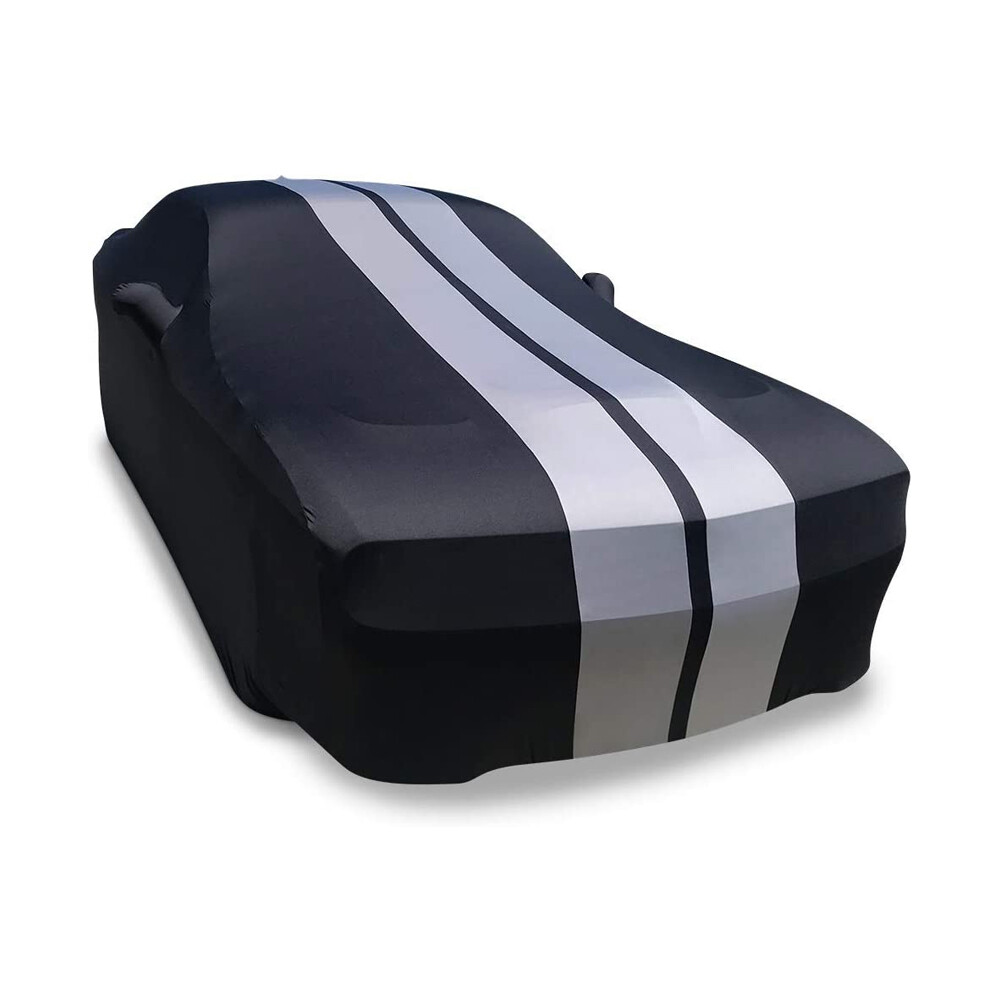 Custom Fits Ferrari 456 488 599 Car Full Cover Stretch Satin Dust-Proof Indoor