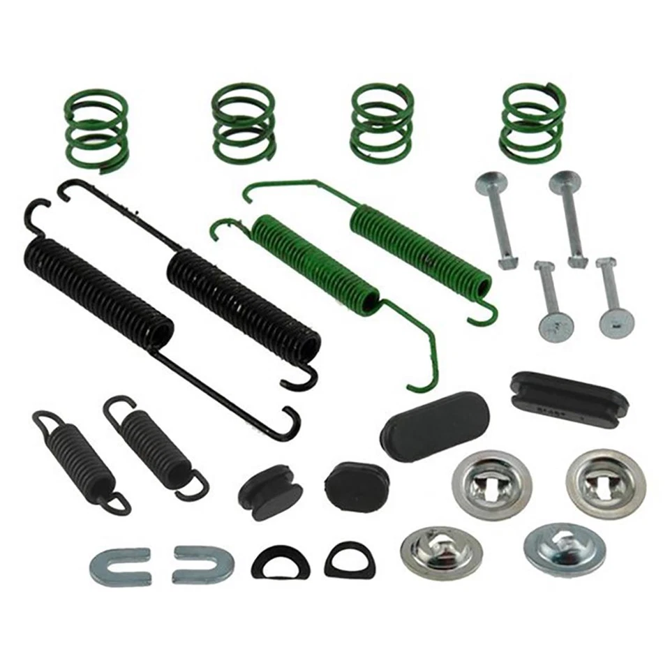 Kit de herrajes de tambores de freno y zapatas de freno traseros para Jeep Patriot 2008-2016 2017 Foto 3 de 4