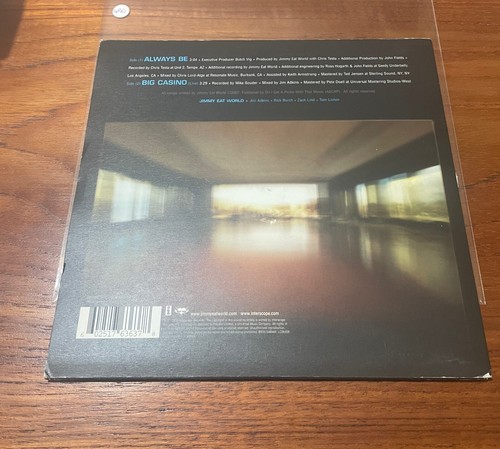 Jimmy Eat World 7" Always Be / Big Casino (Live) UK Import  The Get Up Kids a450 - Picture 2 of 4