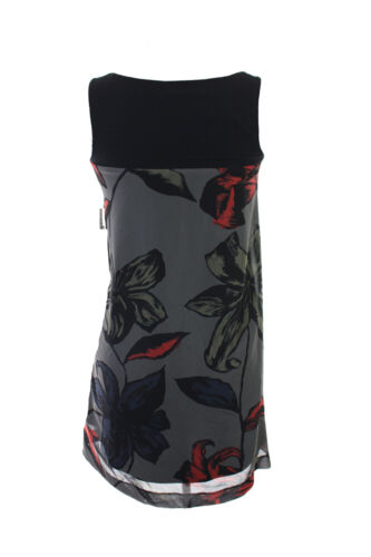 Kensie New Country Heritage Sleeveless Floral Print Shift Dress XS - Picture 2 of 3