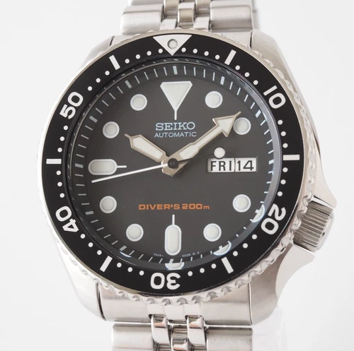 Seiko Black Boy SKX007/7S26-0020 Automatic Divers Men's 42 mm Used