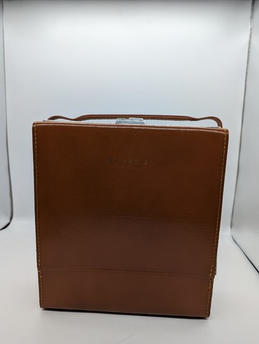 Vintage Polaroid Land Camera Model J66 with Leather Case COMPLETE Original Box - Picture 8 of 13