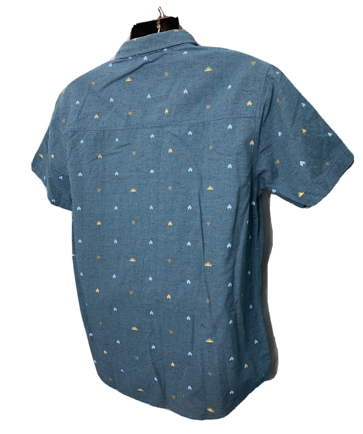 Dravus Black Button Down Sunset Native Designs Sk… - image 8