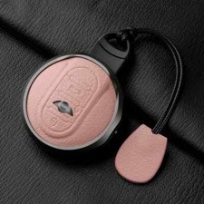 Metal Leather Car Key Case Cover For Bmw Mini COOPERS ONE JCW CLUBMAN Countryman