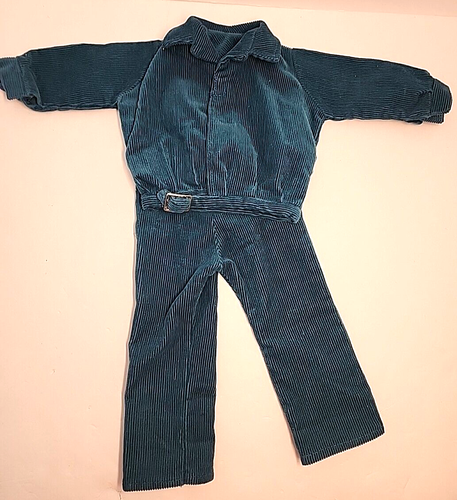 Sasha Gregor 16" Turquoise Corduroy Boy Clothes Outfit from #312 Redhead NO DOLL - Picture 5 of 8