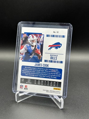 2024 Panini Contenders - James Cook Playoff Ticket /199 Buffalo Bills - Bild 2 von 2