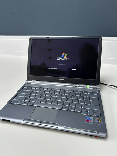 Sony Vaio PCG-4G1M or VGN-TX2XP Ultra Portable Mini Laptop Rare Retro - Photo 3/17