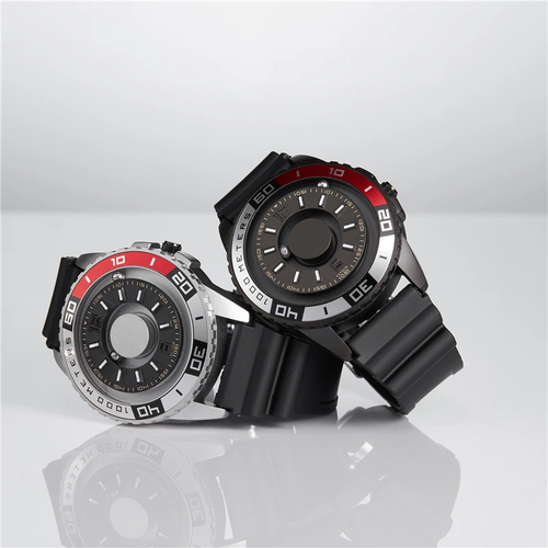 Original Unique Minimal Pilot Magnetic Men's Watch Braille Eone Homage Gift 2024 - 第 3/13 張圖片