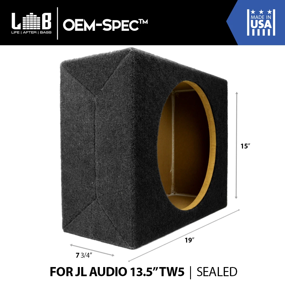 13.5 subwoofer cheap box
