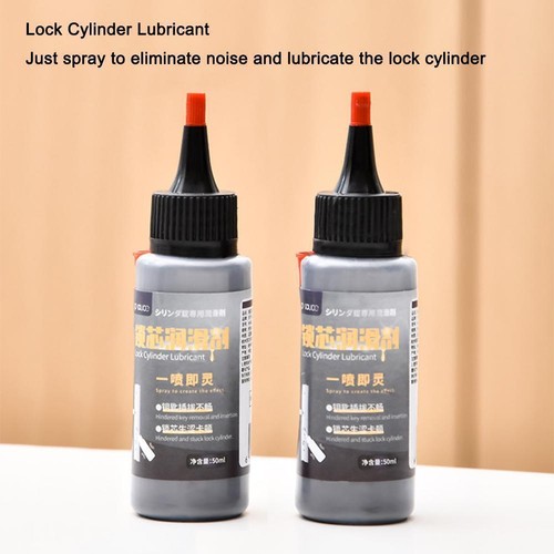 50ml New Graphite Fine Powder Lubricant For Lock Cylinder Car Padlock /UK 9CS9 - Picture 7 of 12