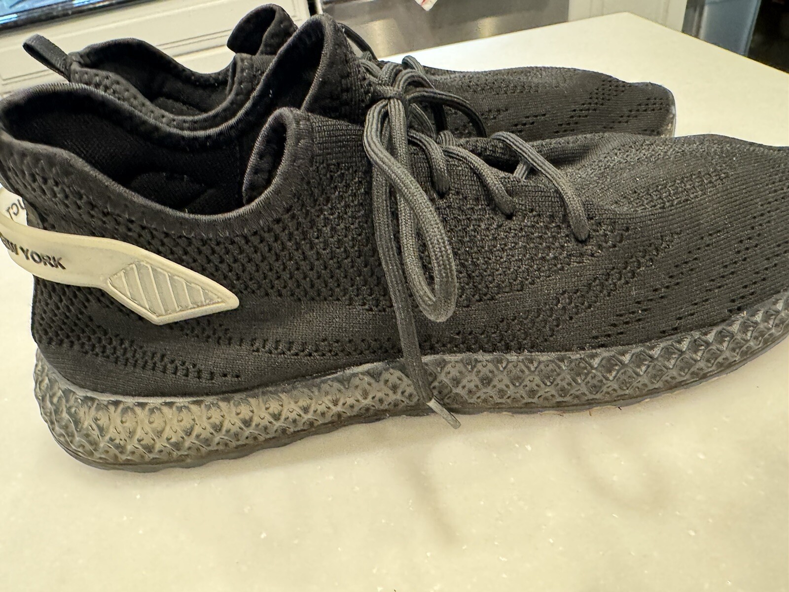 Scarpe da ginnastica uomo PONY Product Of New York PP1 Yasso nere taglia 12 ottime!