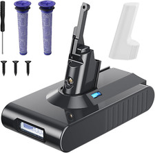 Upgraded 7000Mah 21.6V Li-Ion Replacement for Dyson V8 Battery 215681 967834-05