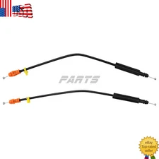 2x Door Latch Cable For 2007-2013 GMC Sierra 1500 Front Driver & Passenger Side