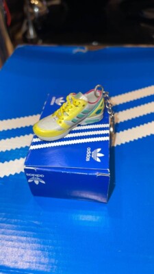 K！ Adidas - ZX 8000 - yellow - 3D Key Ring - Box - Bag Mini Keyring