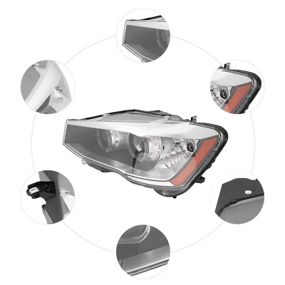 Headlight  LED DRL Projector Left Side For 2015-2017 BMW X3 X4 HID/Xenon w/ AFS