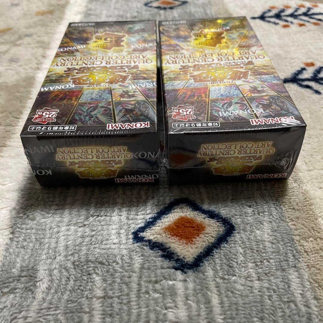 ［2BOX］遊戯王　QUARTER CENTURY ART COLLECTION 2BOX Yu-Gi-Oh! Duel Monsters Quarter Century Art Collection