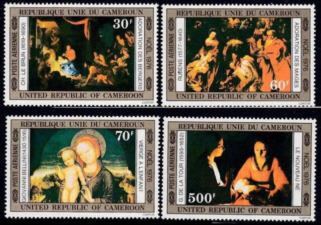 Camerún 1978 Navidad Cuadros MNH Religion Rubens de La Gira Camerún 1978 Navidad Cuadros MNH Religion Rubens de La Gira