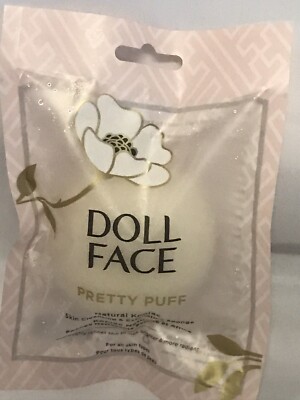 Doll Face Pretty Puff Natural Konjac Skin Cleansing & Exfoliating Sponge