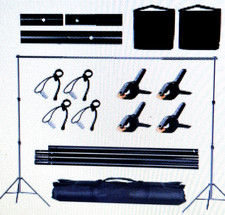 Backdrop Stand 6.5x10ft Photo Video Studio Adjustable Backdrop Stand for Part...