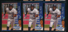 Lot (3) 2011 Choice #15 Dixon Machado West Michigan Whitecaps (HI81) SWSW7