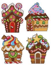 Gingerbread Houses 127CS Crafting Spark Counted Cross-Stitch Kit
