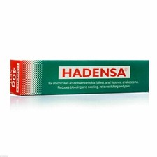 10x Hadensa Ointment Piles Anal Fissures Eczema Itching Pain Bleeding 40gm