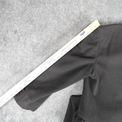 VTG Giorgio Armani Jacket Mens 41 Wool Cashmere Coat Double Breasted Peak Lapel - Picture 22 of 23