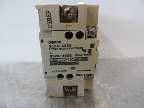 Cartucho de dispositivo de alimentación OMRON G32A-A430 200-480VAC 30A 5-24VDC (24734) - Imagen 8 de 8