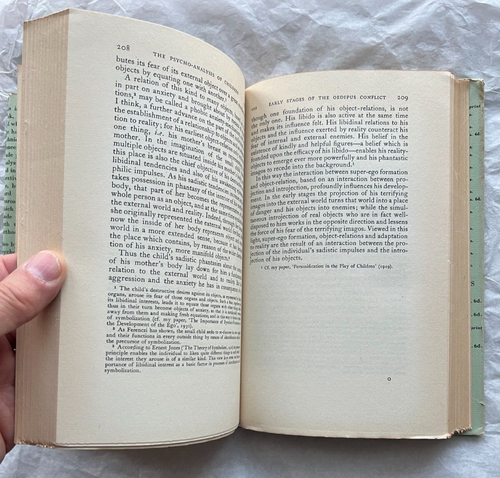 Melanie Klein: The Psycho-Analysis of Children - HC/DJ, 1954, Hogarth Press - Picture 5 of 12