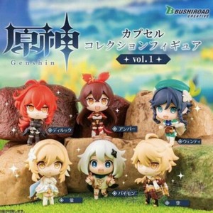 Genshin Impact Venti Diluc PVC Figure Blind Box Collection Table Decors Model | eBay