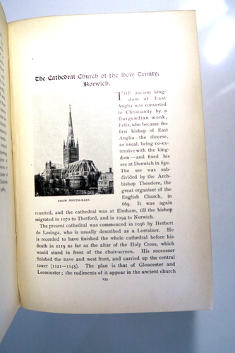 English Cathedrals Illustrated by Francis Bond 180 Illustrations VTG HC 1899 - Imagen 12 de 13
