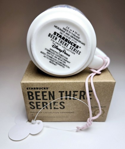 NUOVO Ornamento Tazza Starbucks MAGIC KINGDOM Disney 50th Been There Series 2 oz Nuovo con scatola - Foto 8 di 10